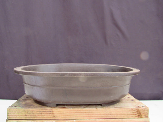 oval bonsai pot White Ceramic Bonsai Pot