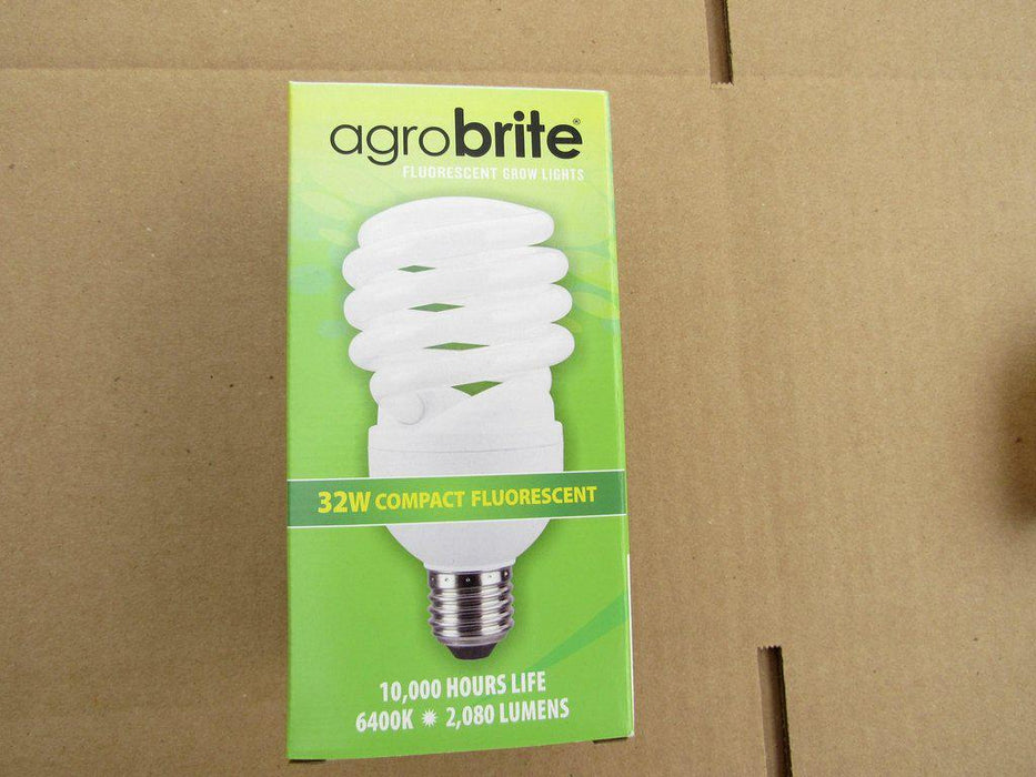 agrobrite grow light bulb 32 Watt Compact Fluorescent Grow Bulb (150 Watt Equivalent)