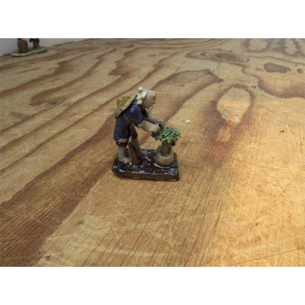 Bonsai Artisan Ceramic Figurine