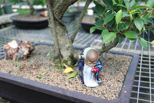 God of Longevity Vintage Buddha Figurine