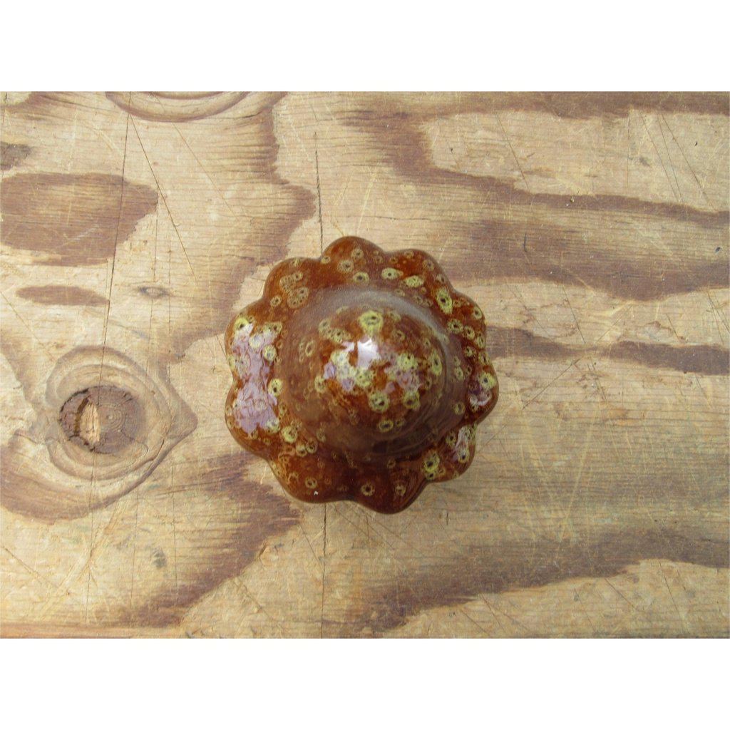 Mushroom Ceramic Figurine Top