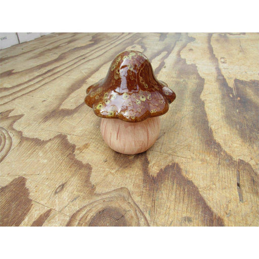 Mushroom Ceramic Figurine