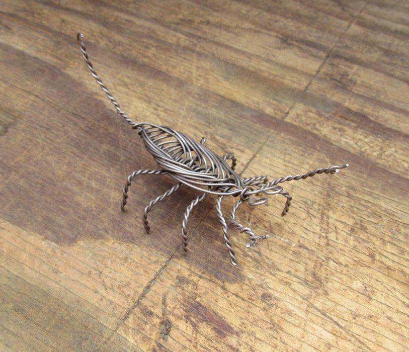 Hand Crafted Wire Scorpion Figurine